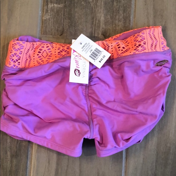 California Kisses Pastel Paradise Short - S - NWT - Picture 2 of 2